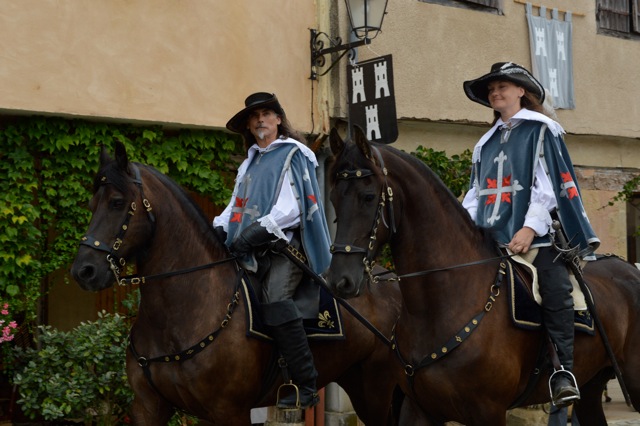 Musketeers on horseback in Gascony